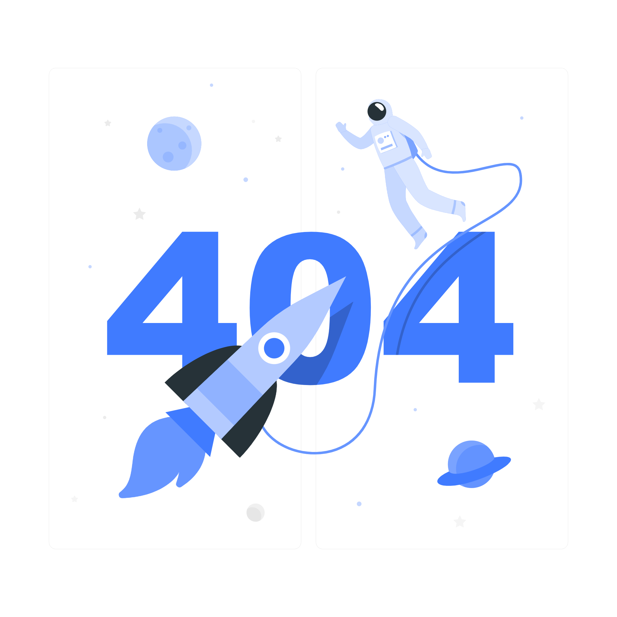 404 error illustration — Web illustration by Storyset